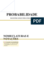 Raciocínio lógico para concursos: probabilidade, nomenclaturas, propriedades e distribuição binominal