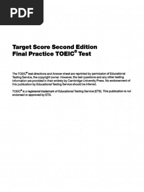 Target Score Student&#39;s Book with Audio CDs (2)，Test booklet with Audio CD and Answer Key: A Communicative Course for TOEIC? Test Preparation (Target Score for t/new TOEIC(TM) Test) Talcott，Charles; Tu Target Score Student's Book with Audio CDs (2), Test booklet