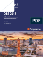 Schedule Changes and Program Details for STAB 2018 and DfS 2018 Conferences