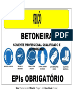 Placa 3 - BETONEIRA