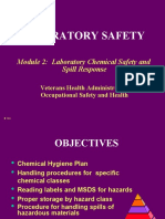 Module 2: Laboratory Chemical Safety and Spill Response