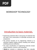 Workshop Technology