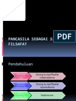 Pancasila Sebagai Sistem Filsafat