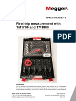 First trip measurement application note