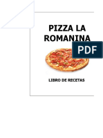 PIZZA LA ROMANINA RECETAS