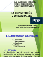 2.0 Naturaleza de La Constitución