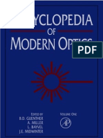 Encyclopedia of Modern Optics, Five-Volume Set, Volume 1-5