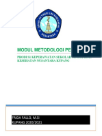 Modul V Bahan Ajar Metodologi Penelitian