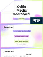 Otitis Media Secretora