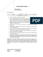 Anexo N03 - Modelo de Declaracion Jurada Imp