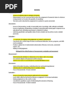 Measurement, Assessment and Evaluation