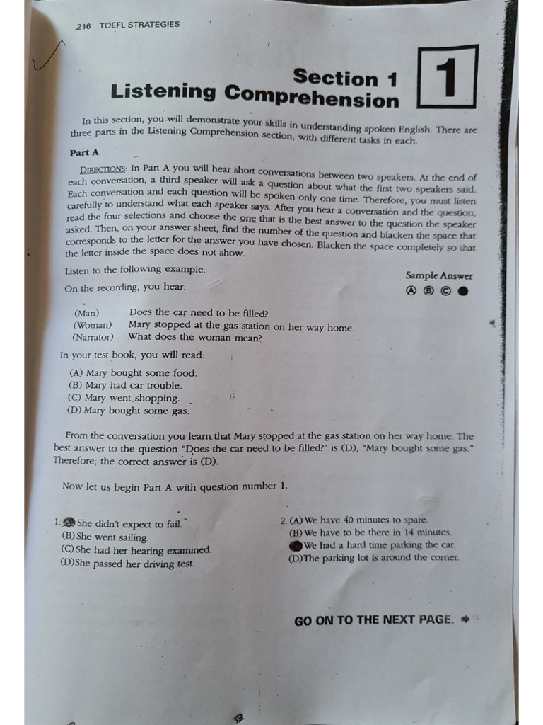TOEFL Practice 3 | PDF