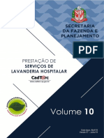 Prestação de serviços de lavanderia hospitalar guia