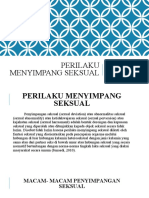 Perilaku Menyimpang Seksual