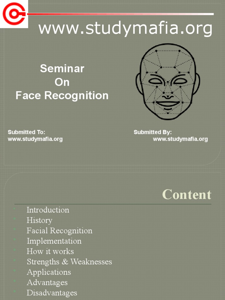 Face Recognition Technology | PDF | Biometrics | Personal ...