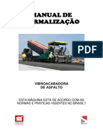 Manual Vibroacabadora de asfalto cifali