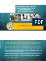 Sosialisasi Praktik Kerja Industry Project Based Internship (Pbi) SMK Infokom Bogor TAHUN PELAJARAN 2021/2022