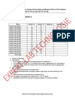 Exercice Excel N1 Exercice 10