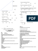 Ulangan Tengah Semester MTK 5