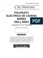 ER2 Owners Manual .125 a 5T Manual Polipasto