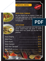 Buku Menu D'ENERGY CAFE