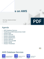 Databases On AWS: Raul Hugo, Solutions Architect