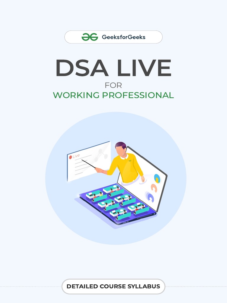 Dsa Live: Working Professional | PDF | Array Data Structure ...