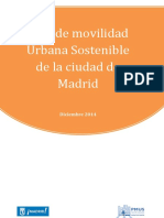 Plan de Movilidad de Madrid Aprobacion Final