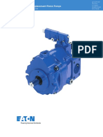 Eaton PVM M Series Vickers Variable Displacement Piston Pump Master Catalog V Pupi Tm007 E3 en Us