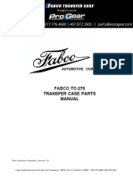 Fabco TC 270 Parts Manual