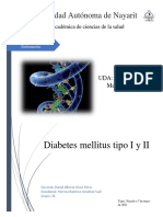 Diabetes Mellitus Tipos I y II