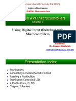 I/O Ports in AVR Microcontrollers: Using Digital Input (Switches) With Microcontrollers