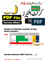 Complete Mont of March-2021 Pakistan Current Affairs by Pakmcqs Official PDF