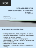 Strategies in Developing Reading Skills