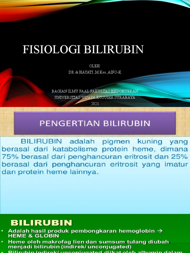 Fisiologi bilirubin pdf
