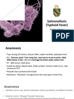 Salmonellosis (Typhoid Fever) - SOCA