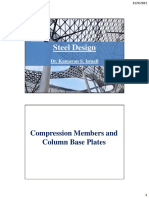4 - Compression Members and Column Base Plates