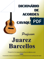 Dicionc3a1rio de Acordes para Cavaquinho