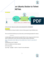 Use Python On Ubuntu Docker To Telnet Routers of Pnetlab.: Lab Topology