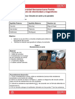 Practica 7 - Circuitos en Serie y Paralelo - Lab de Electicidad y Magnetismo