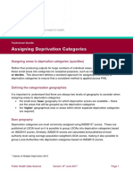 PHDS Guidance - Assigning Deprivation Categories