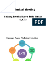 Technical Meeting LKTI