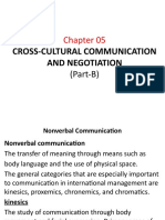 Lesson 7 B Chapter 5 Cross Cultural Communication