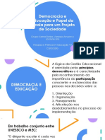 Tema 2 (Democracia e Educação) - 1