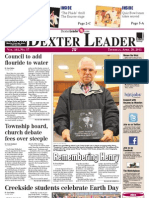 Dexter Leader Front Page April 28