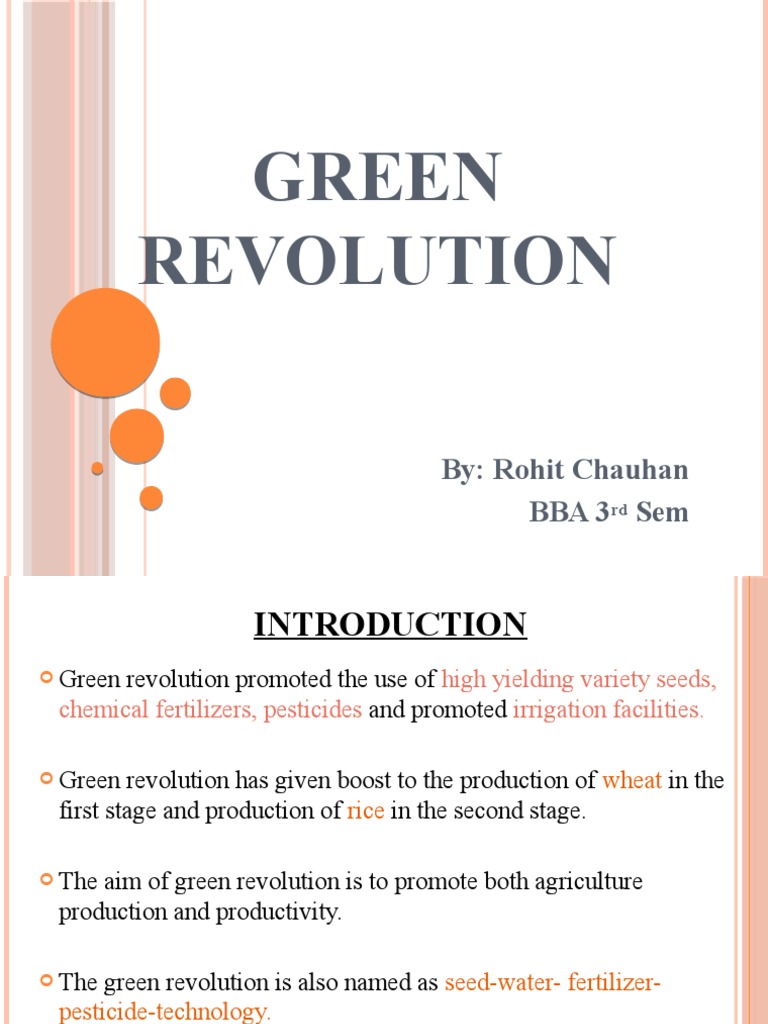 Green Revolution: Impact and Strategies | PDF | Agriculture | Green ...