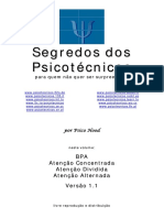 Segredos dos Psicotécnicos