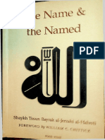 Shaykh Tosun Bayrak Al-Helveti - The Name and the Named