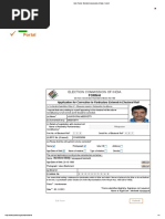 Voter Portal - Election Commission of India - Form8