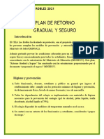 Extracto Plan de retorno gradual y seguro CEIA LOS ROBLES